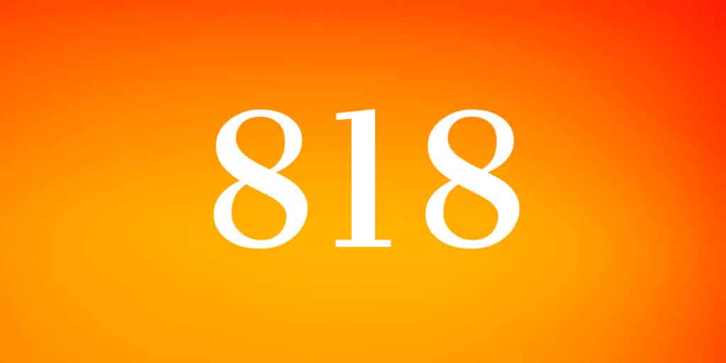 818 Número Ángel