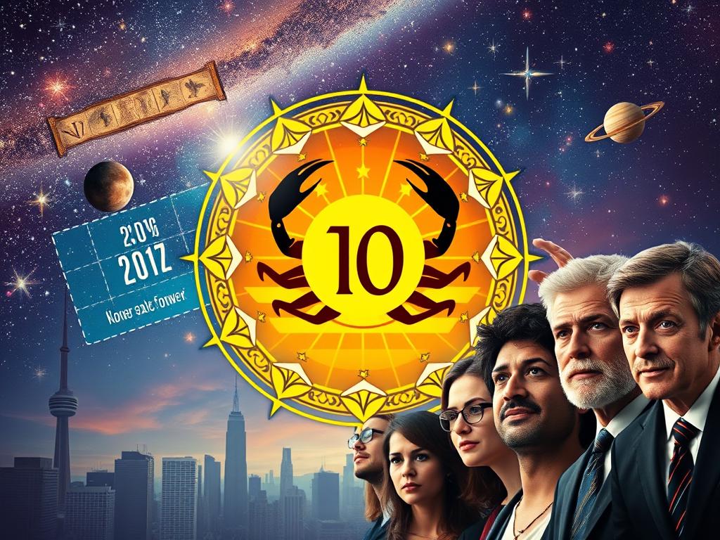 10e huis in astrologie representatie