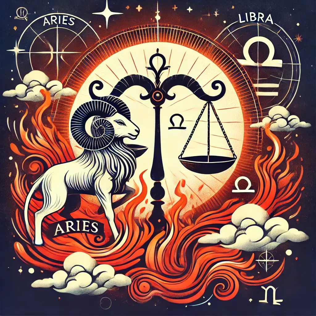 Compatibilidade entre Áries e Libra