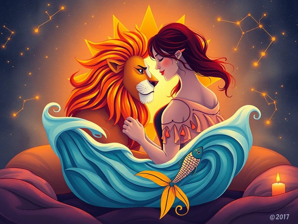 Leo and Pisces romantic relationship dynamics