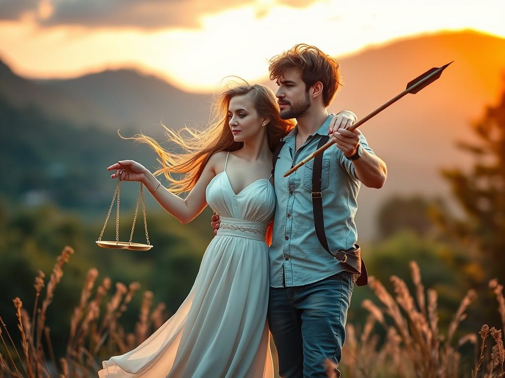 La compatibilità della Bilancia con il Sagittario spiegata