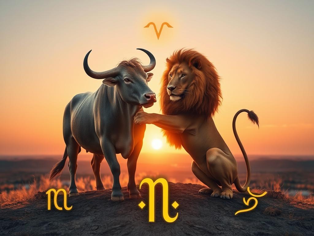 La compatibilità del Toro con il Leone spiegata