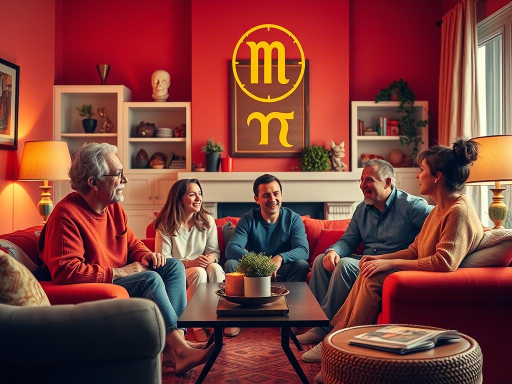 Merkur im Löwen im 4. Haus