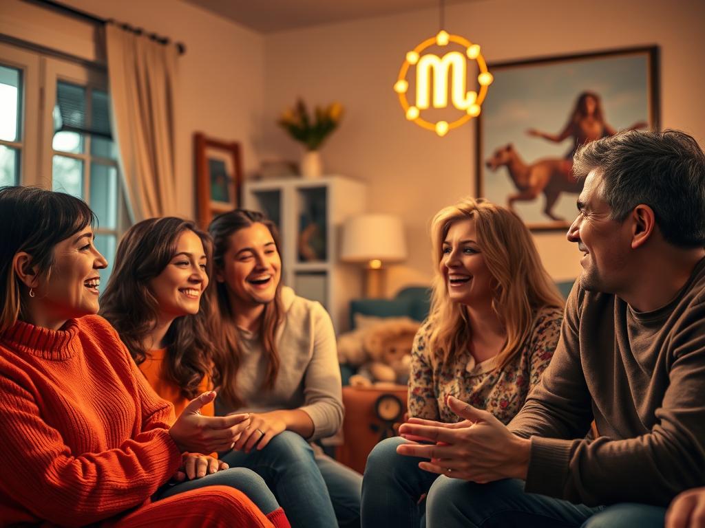 Merkur im Löwen im 4. Haus