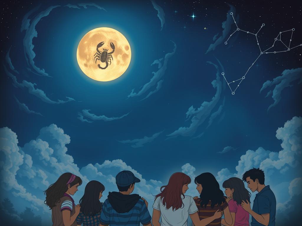 moon scorpio 11th house