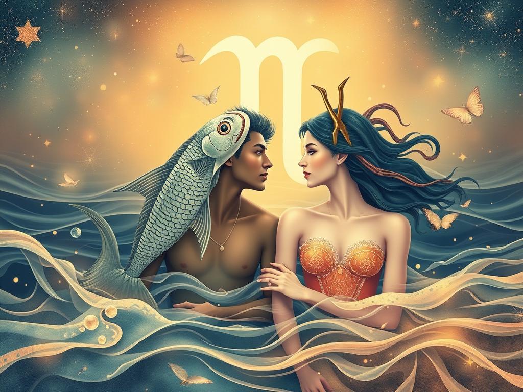 match amoureux poissons verseau