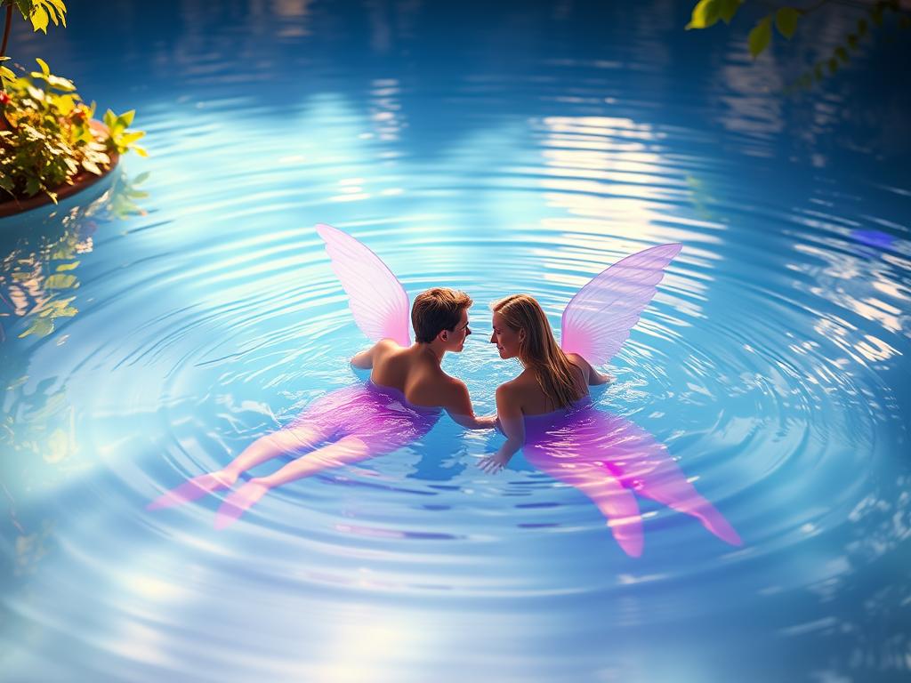 Tweelingvlam Watertherapie