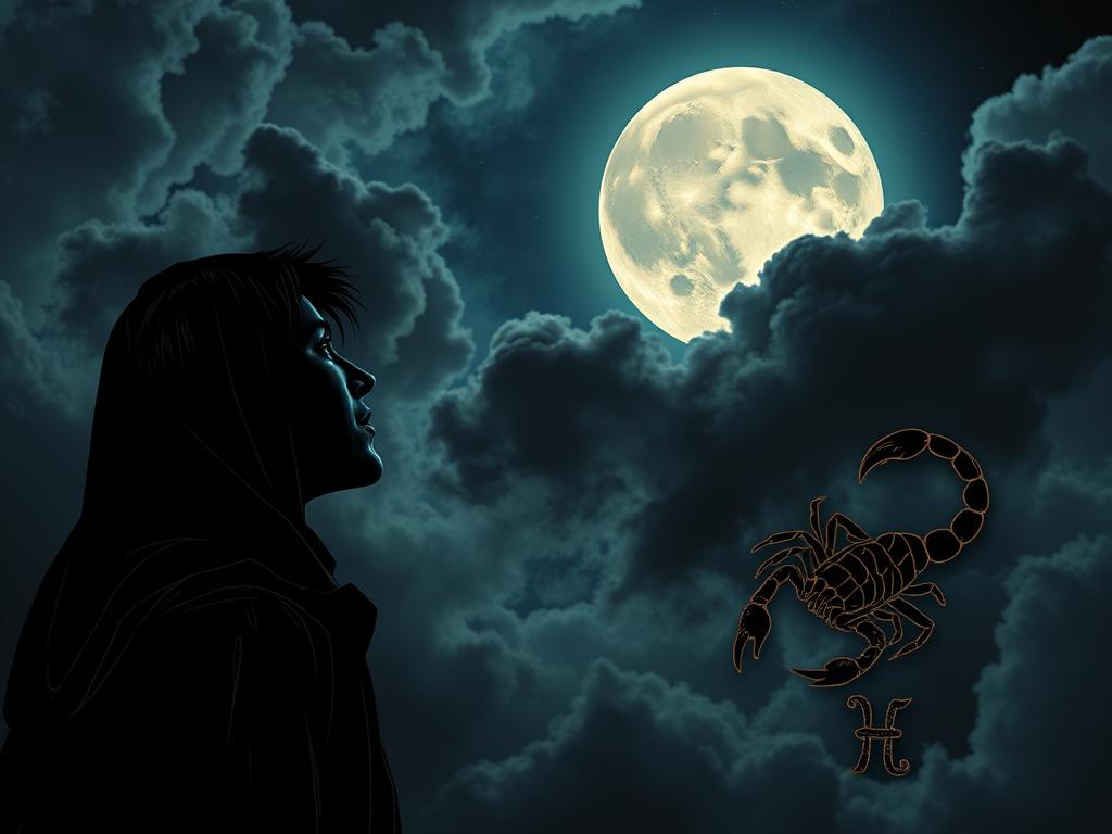 Luna in Scorpione