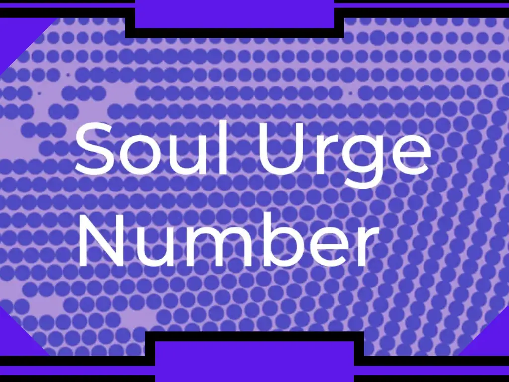 Soul Urge Number