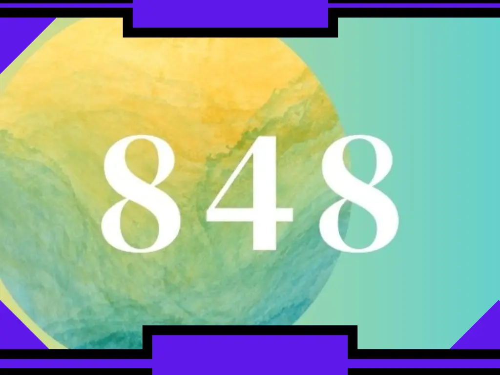 Numero angelico 848