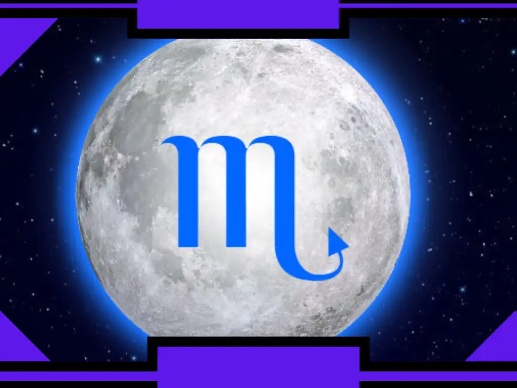 Luna in Scorpione
