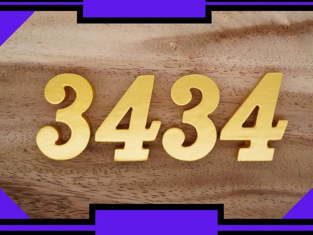 Numero angelico 3434
